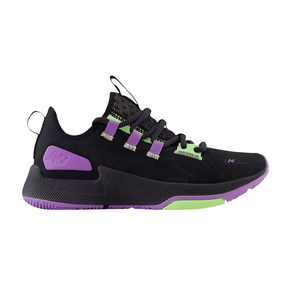 New Balance Women's FuelCell Trainer v2 Black Purple Fade