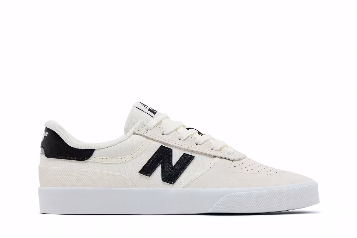 New Balance Numeric 272 White Black, view 2