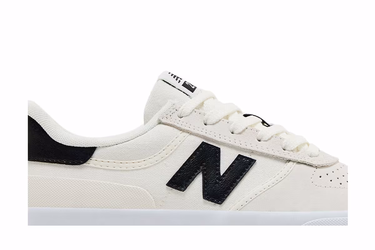 New Balance Numeric 272 White Black, view 3