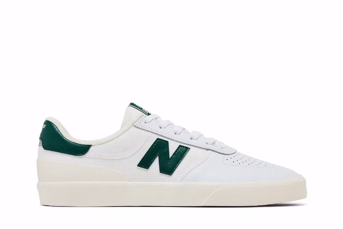New Balance Numeric 272 White Forest Green, view 2