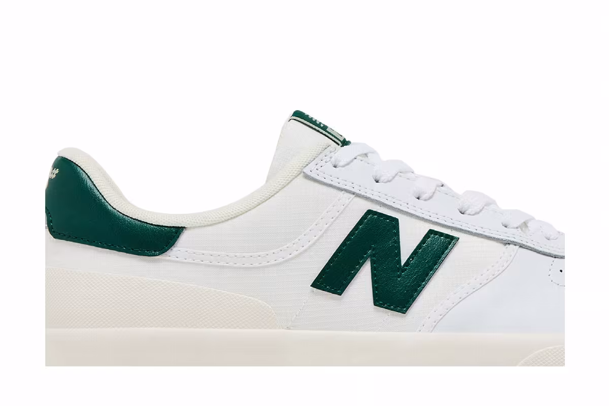 New Balance Numeric 272 White Forest Green, view 3