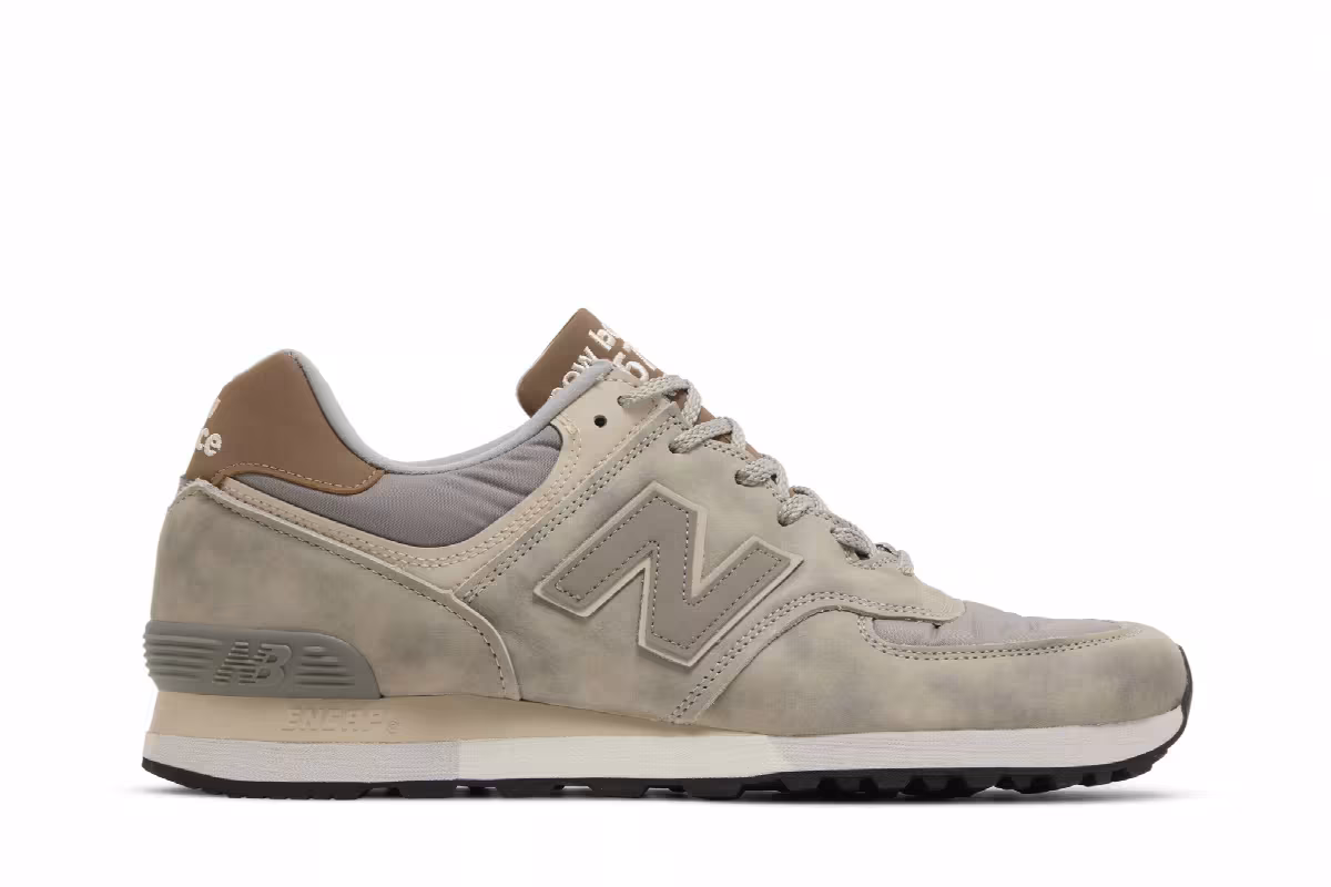 New Balance 576 Made in England Nostalgic Sepia, view 2