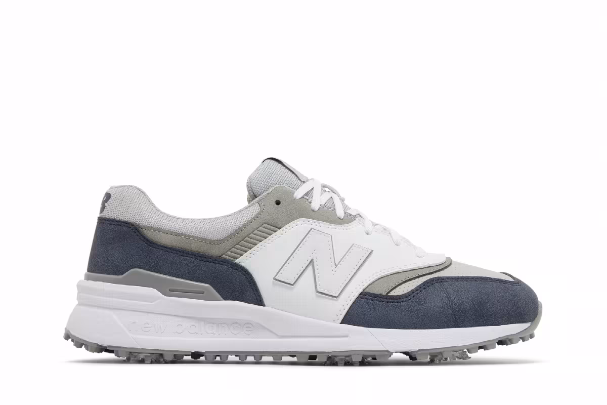 New Balance 997 Golf Navy White, view 2