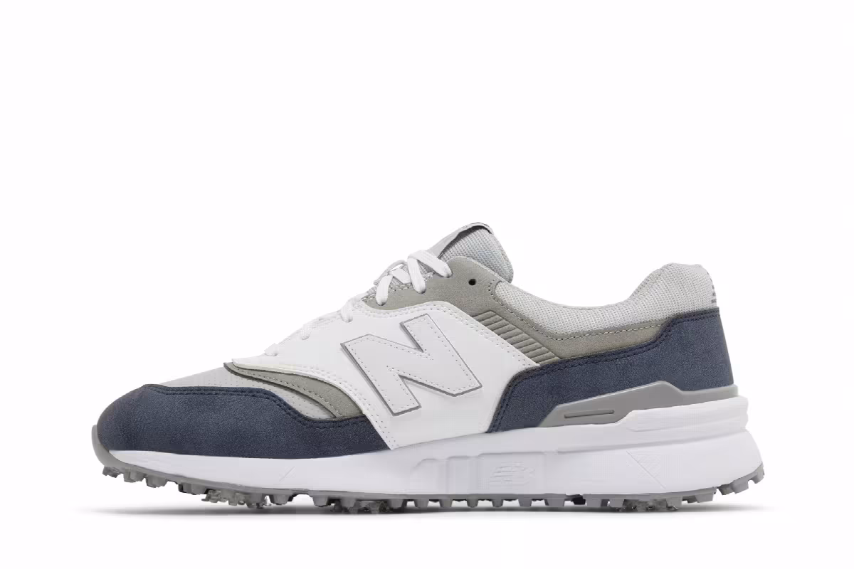 New Balance 997 Golf Navy White, view 4