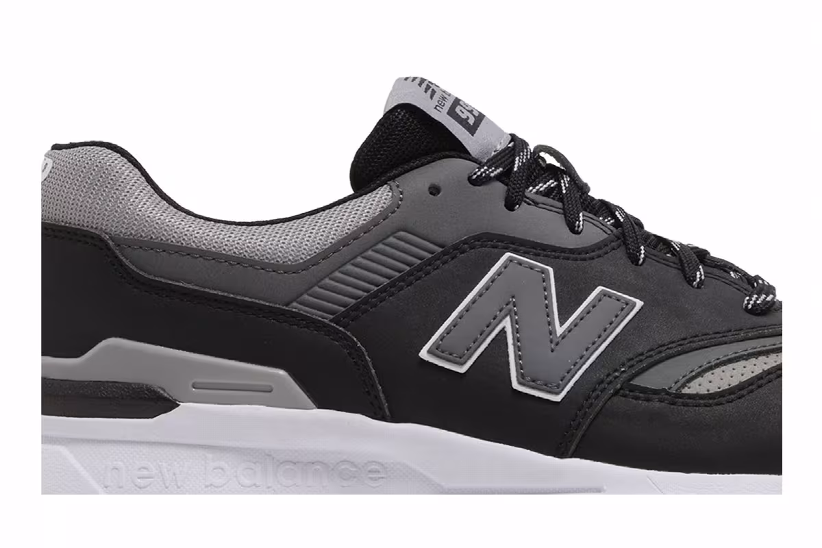 New Balance 997 Golf Black Grey, view 3