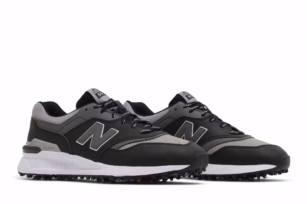New Balance 997 Golf Black Grey, view 9
