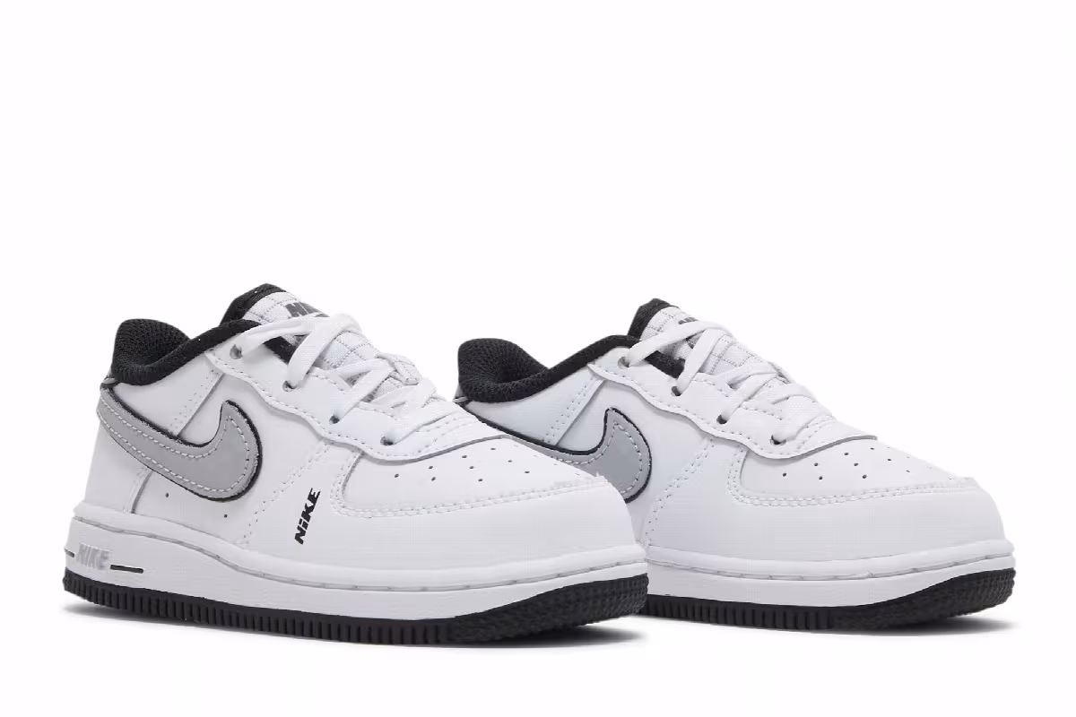 Nike Air Force 1 LV8 TD White Wolf Grey, view 9