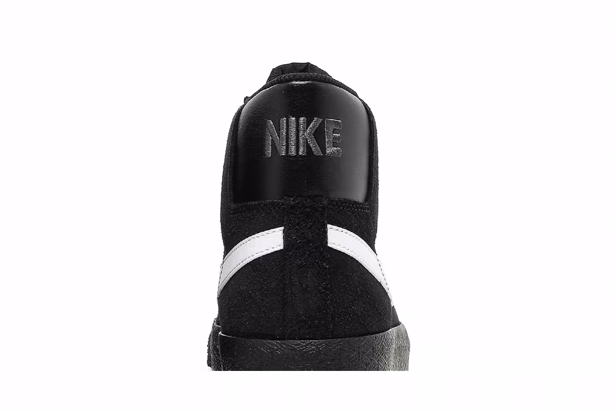 Nike Zoom Blazer Mid SB Black White, view 8