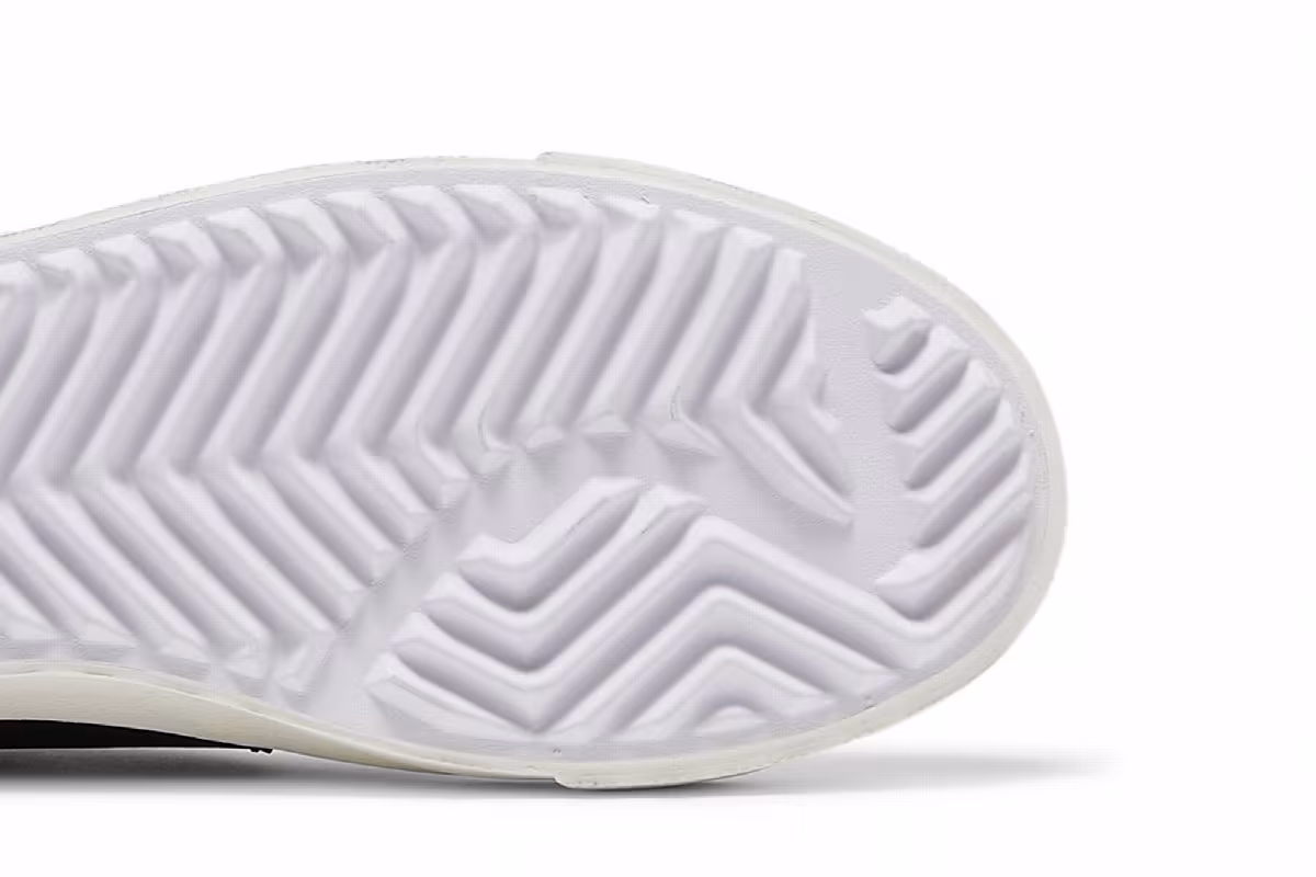Nike Blazer Mid White Black, view 6