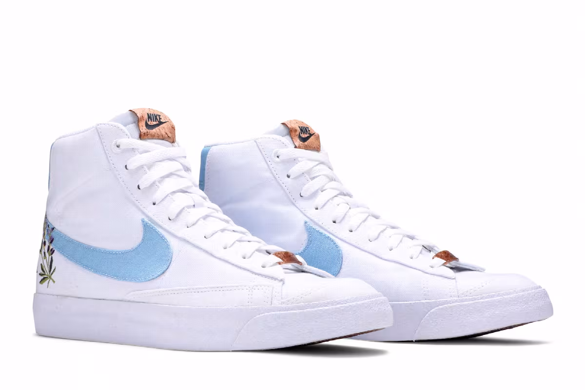 Nike Blazer Mid Indigo, view 9