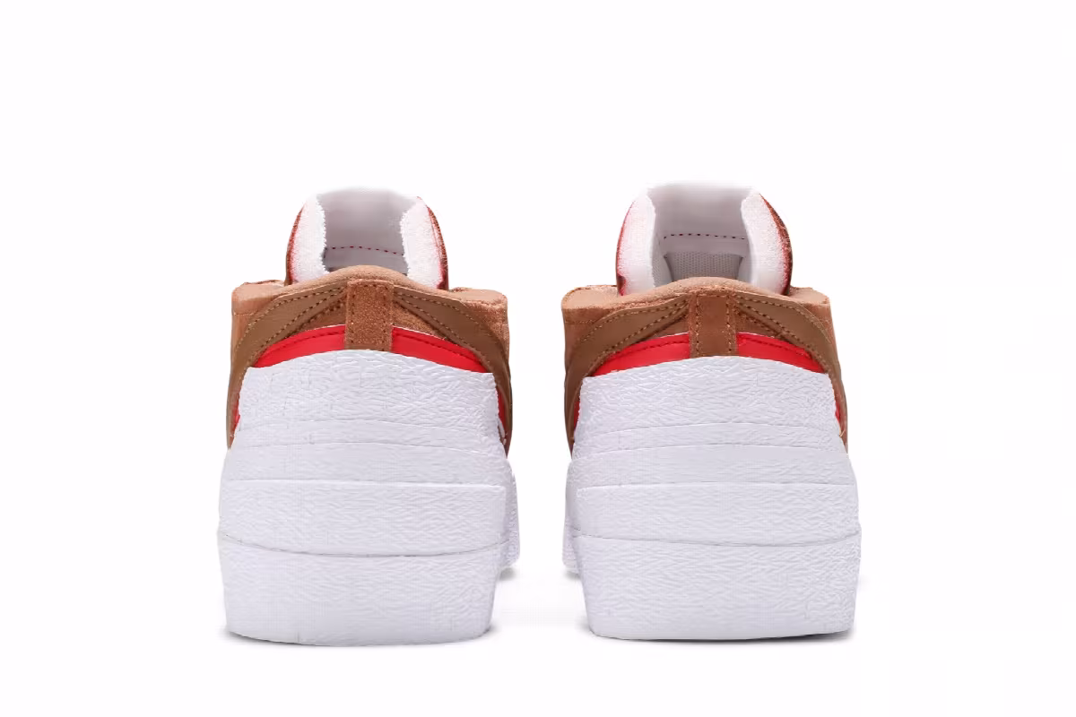 sacai x Nike Blazer Low British Tan, view 7