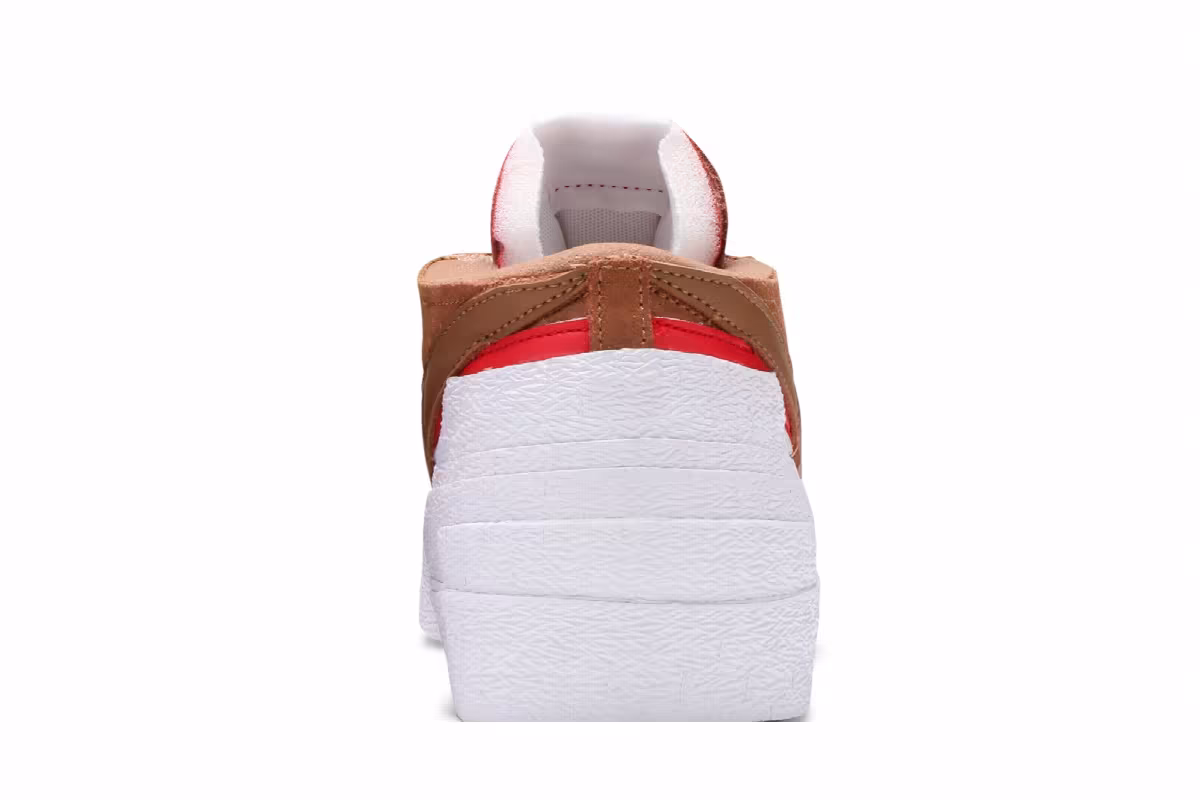 sacai x Nike Blazer Low British Tan, view 8