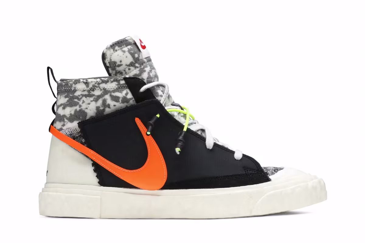 READYMADE x Nike Blazer Mid Black Camo, view 2