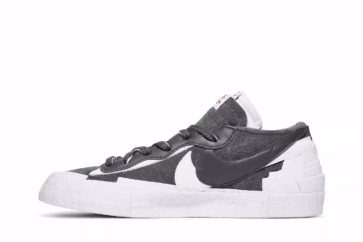 sacai x Nike Blazer Low Iron Grey, view 4