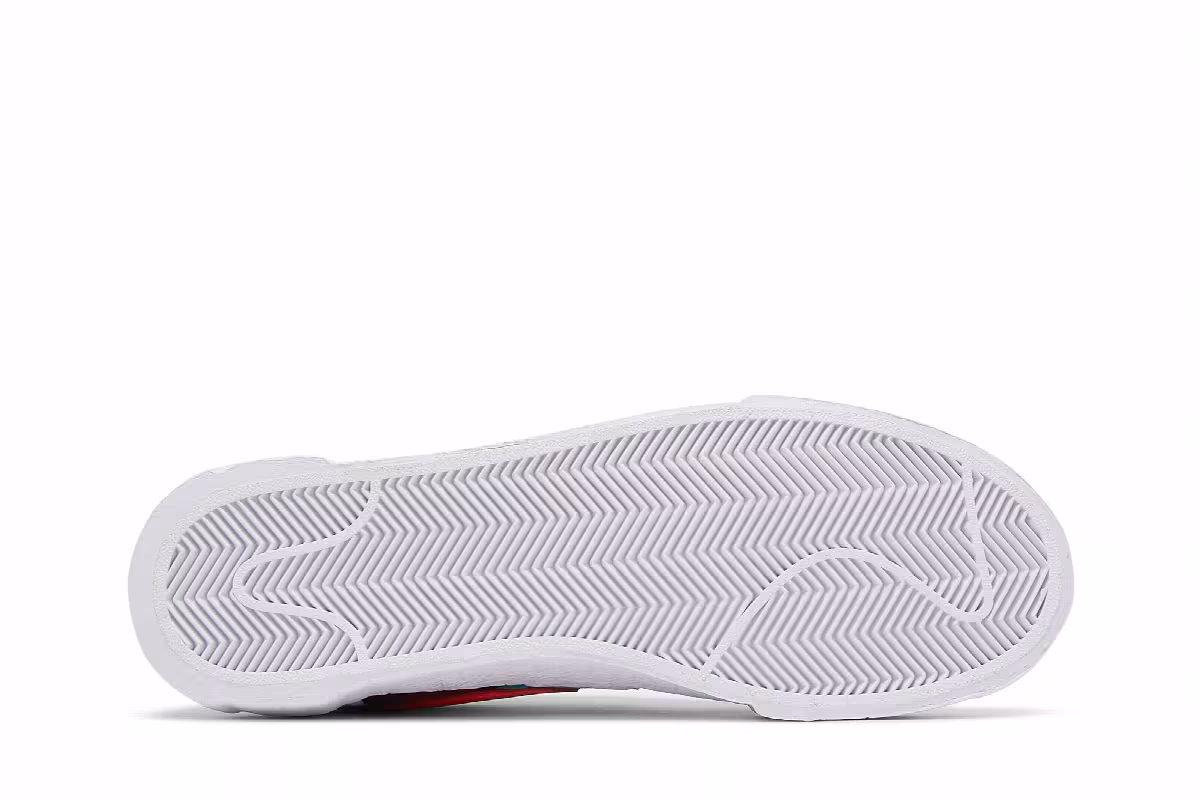 KAWS x sacai x Nike Blazer Low Team Red, view 5