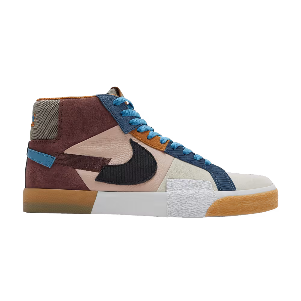 Nike Zoom Blazer Mid Premium SB Mosaic Pack - Dark Wine