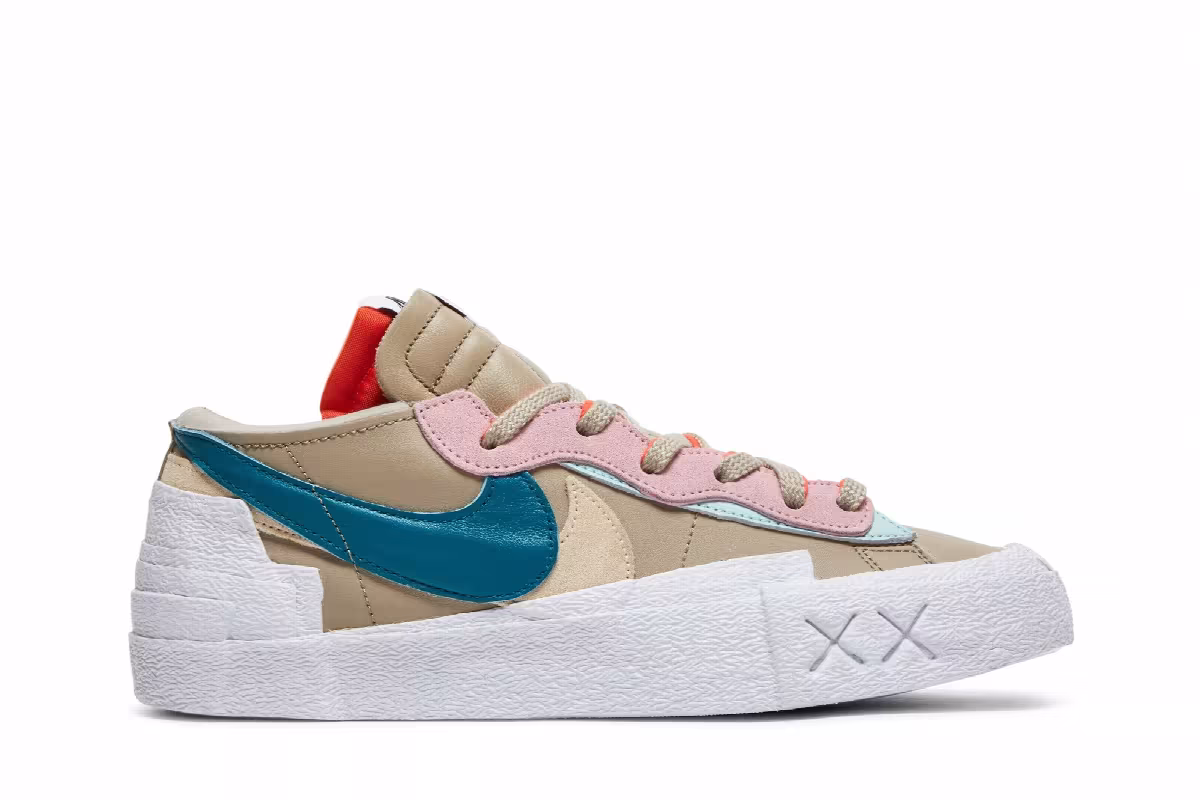 KAWS x sacai x Nike Blazer Low Reed, view 2