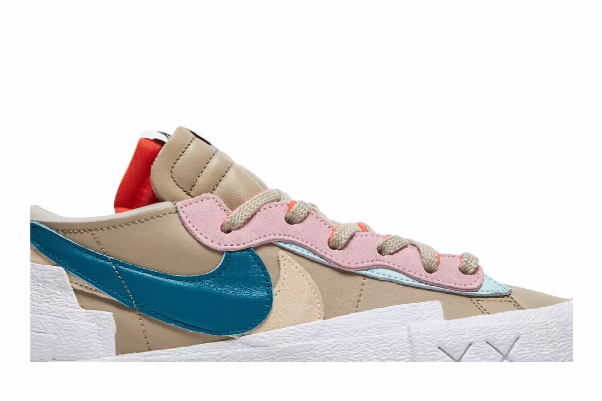 KAWS x sacai x Nike Blazer Low Reed, view 3