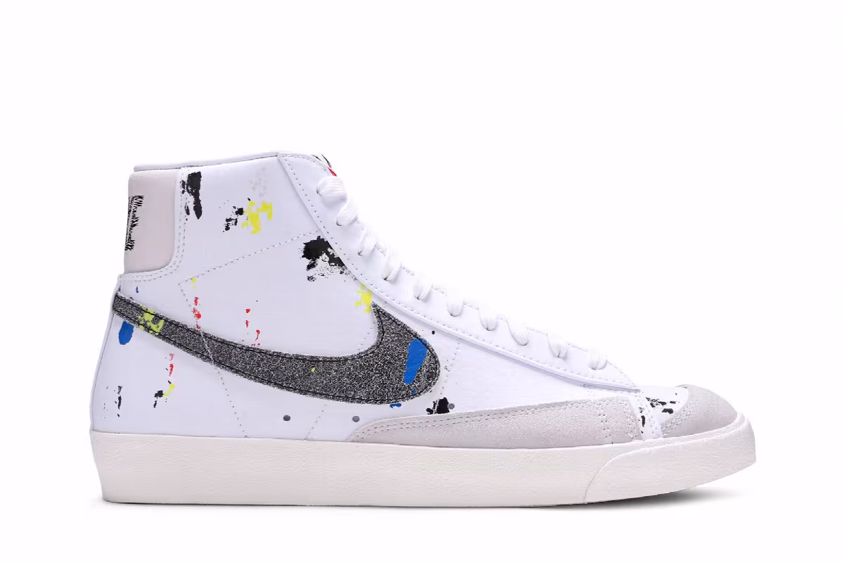 Nike Blazer Mid Paint Splatter, view 2