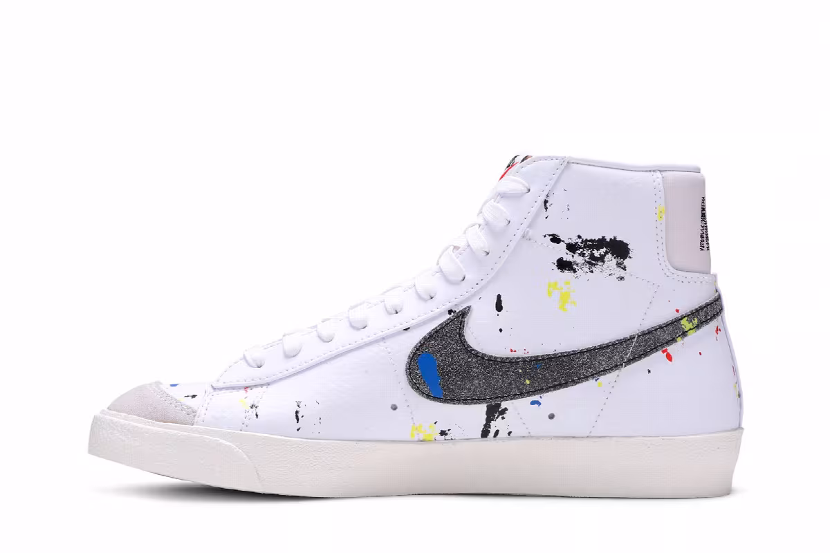 Nike Blazer Mid Paint Splatter, view 4