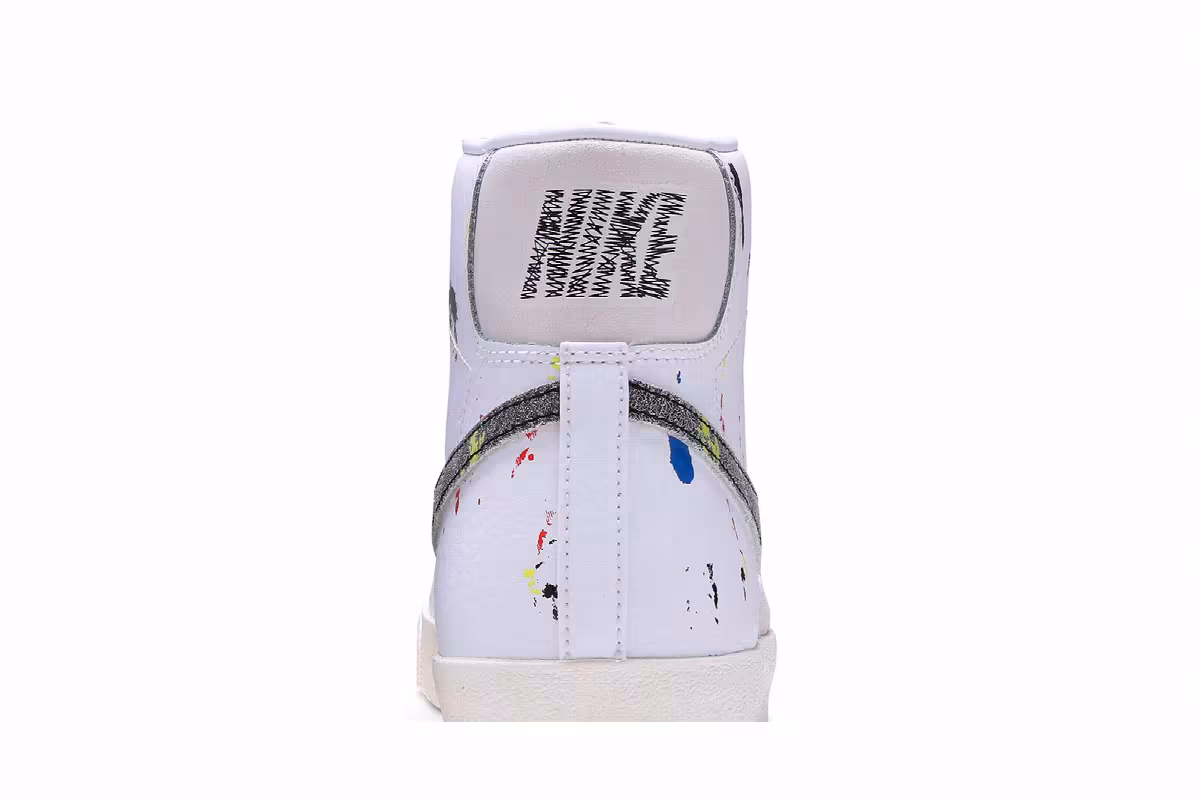 Nike Blazer Mid Paint Splatter, view 8