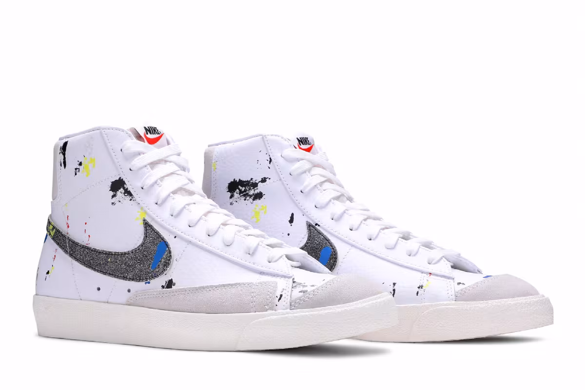 Nike Blazer Mid Paint Splatter, view 9