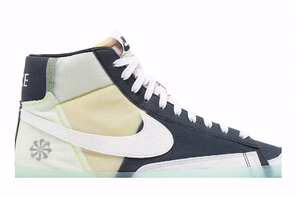 Nike Blazer Mid Move To Zero - Armory Navy, view 3