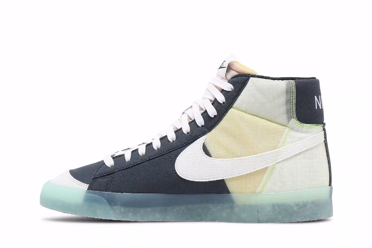 Nike Blazer Mid Move To Zero - Armory Navy, view 4