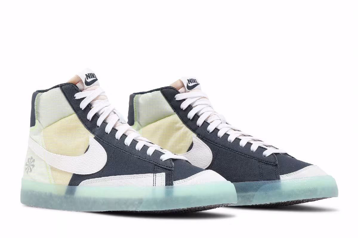 Nike Blazer Mid Move To Zero - Armory Navy, view 9