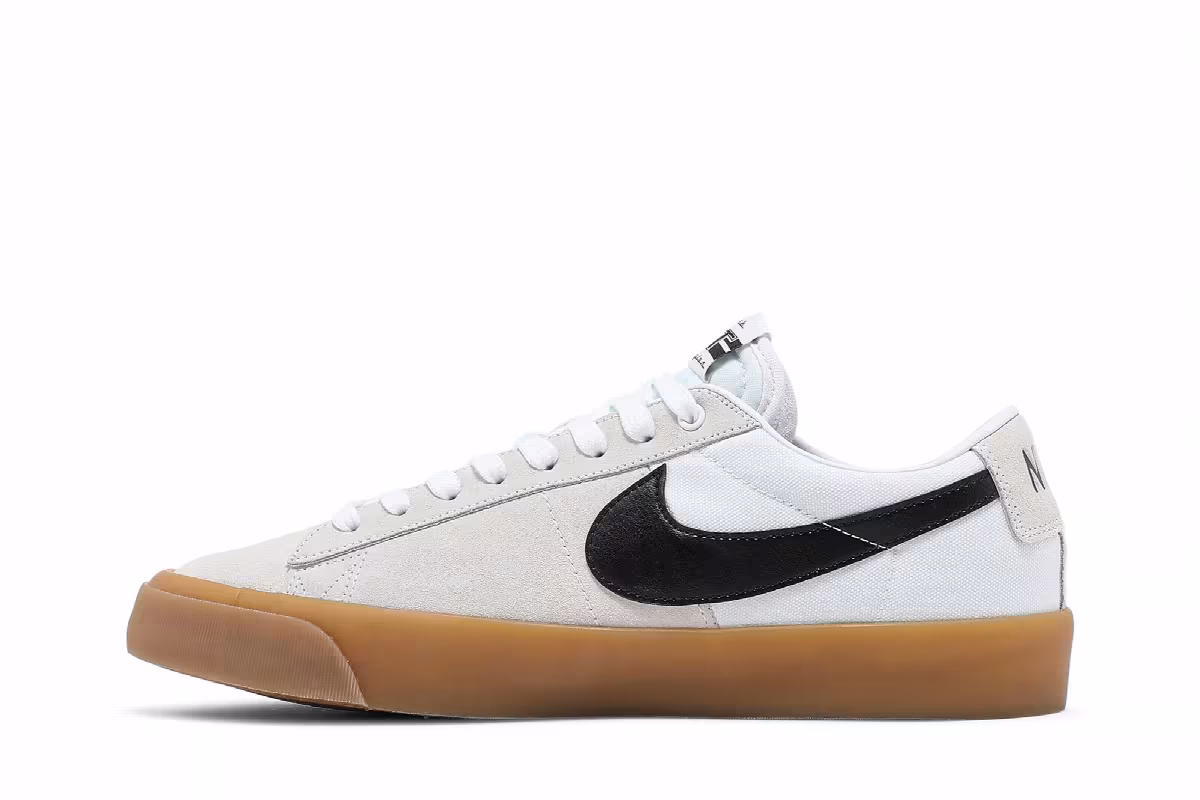 Nike Zoom Blazer Low Pro GT SB White Gum, view 4