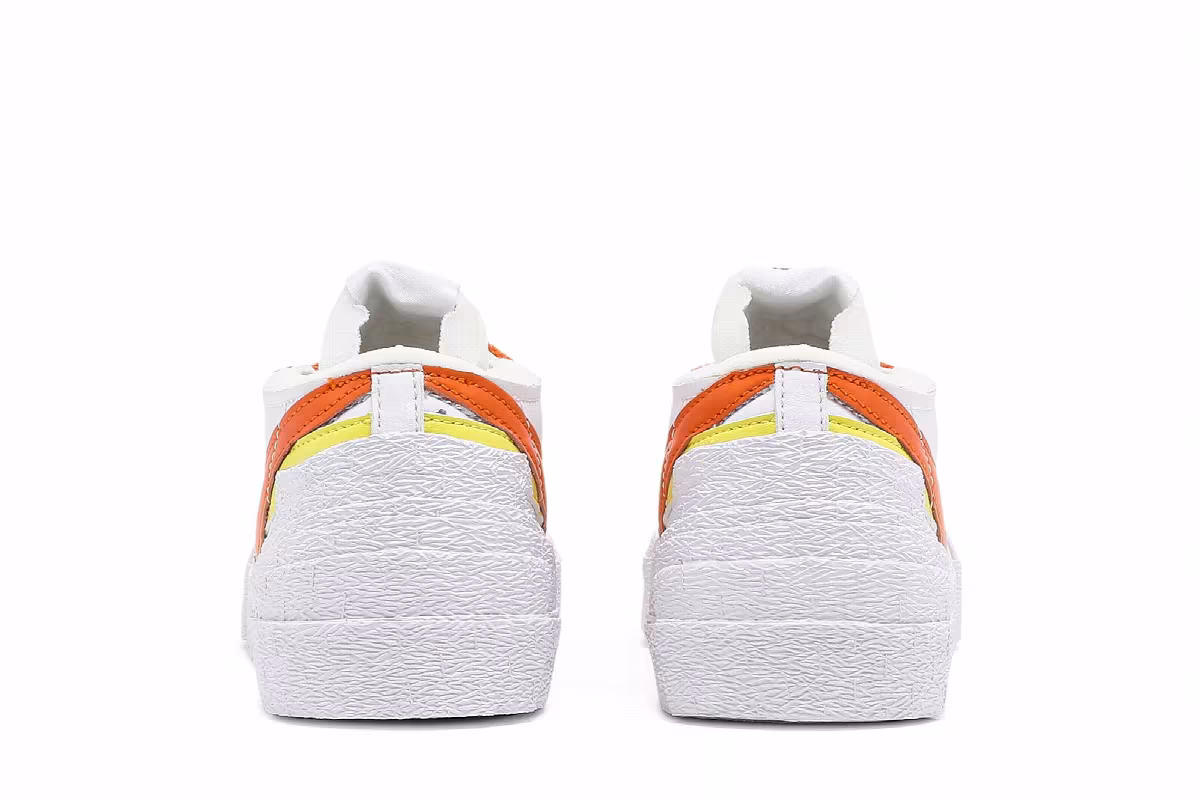 sacai x Nike Blazer Low Magma Orange, view 7