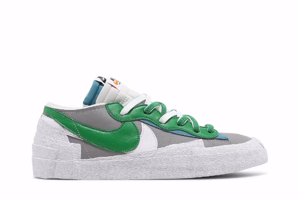 sacai x Nike Blazer Low Classic Green, view 2