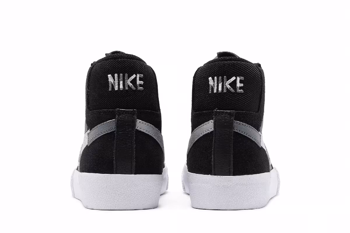 Nike Zoom Blazer Mid Premium SB Mosaic Pack - Black Wolf Grey, view 7