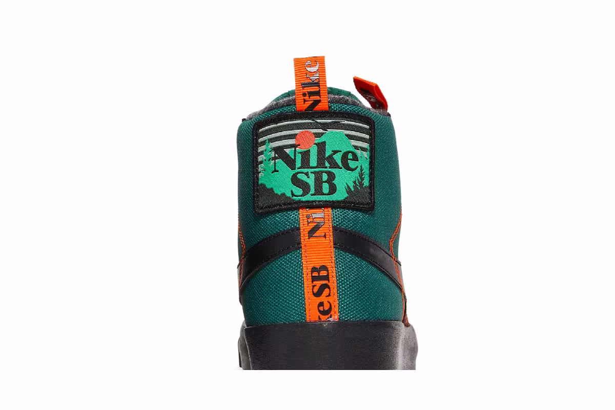 Nike Blazer Mid Premium SB Acclimate Pack - Noble Green, view 8
