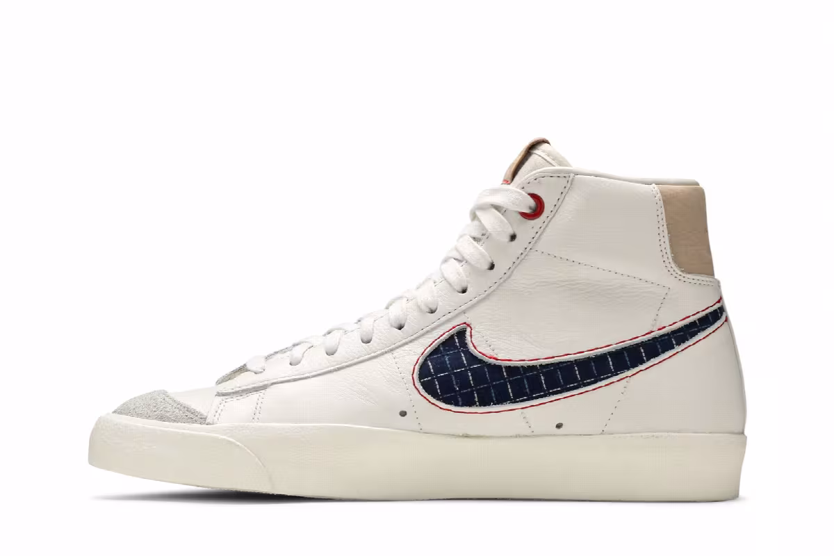 Denham x Nike Blazer Mid Sail, view 4