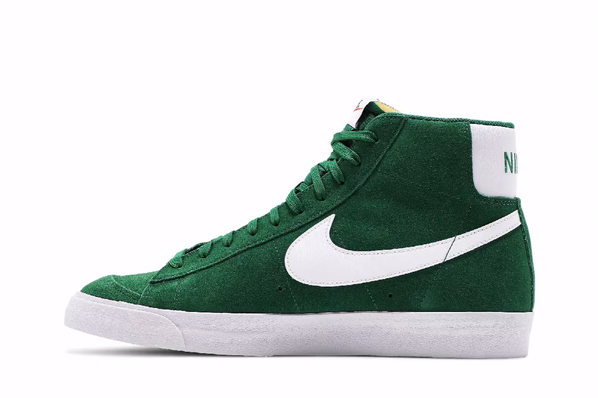 Nike Blazer Mid Pine Green, view 4