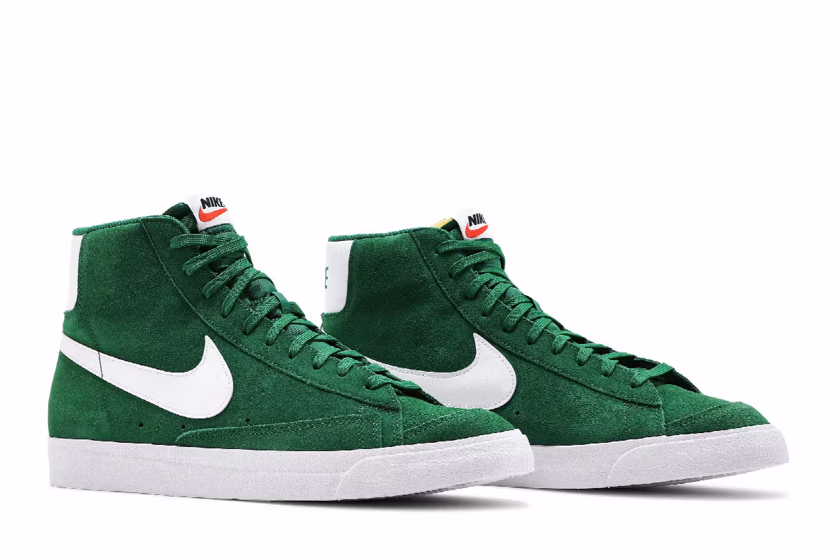 Nike Blazer Mid Pine Green, view 9
