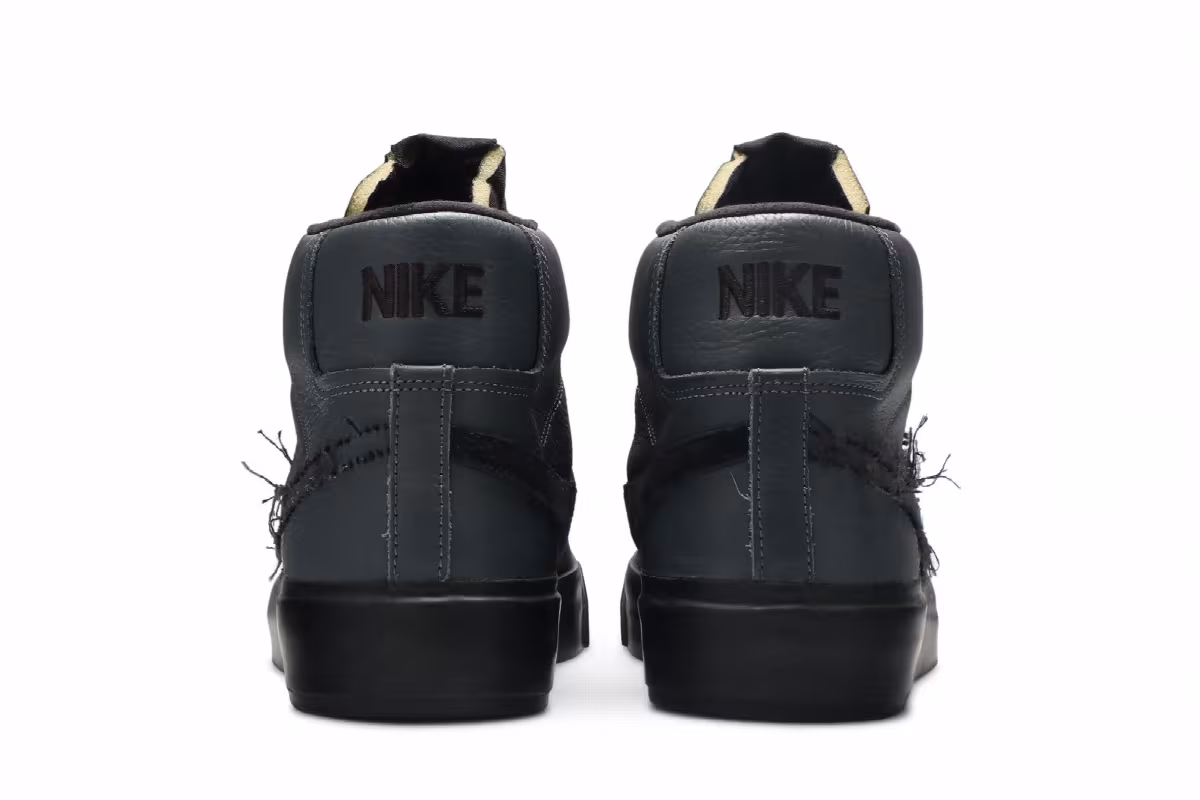 Nike Zoom Blazer Mid Edge SB Iron Grey, view 7