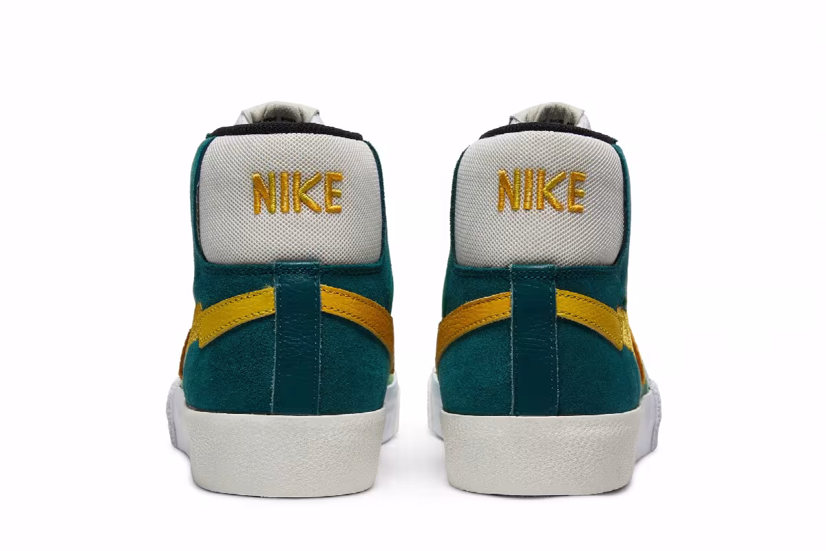 Nike Zoom Blazer Mid Premium SB Mosaic Pack - Aloe Verde, view 7
