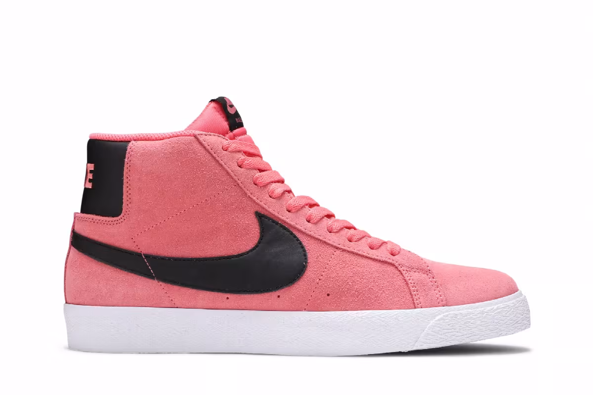 Nike Zoom Blazer Mid SB Pink Salt, view 2
