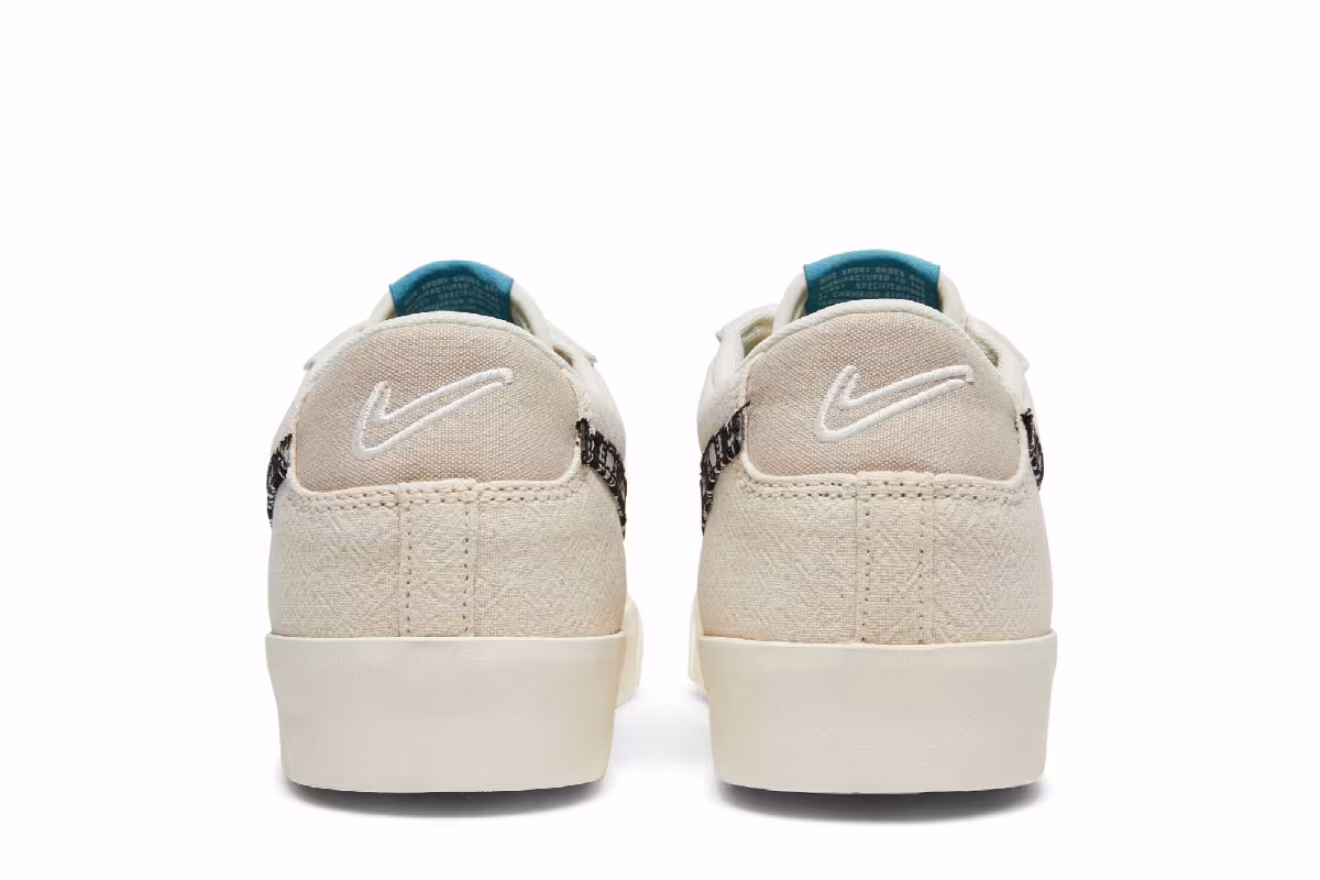 Nike Blazer Low Paisley Swoosh, view 7