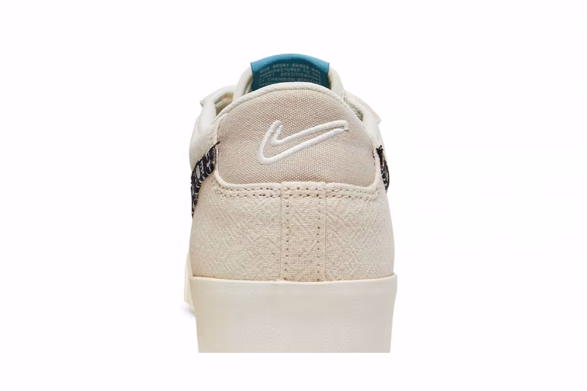 Nike Blazer Low Paisley Swoosh, view 8