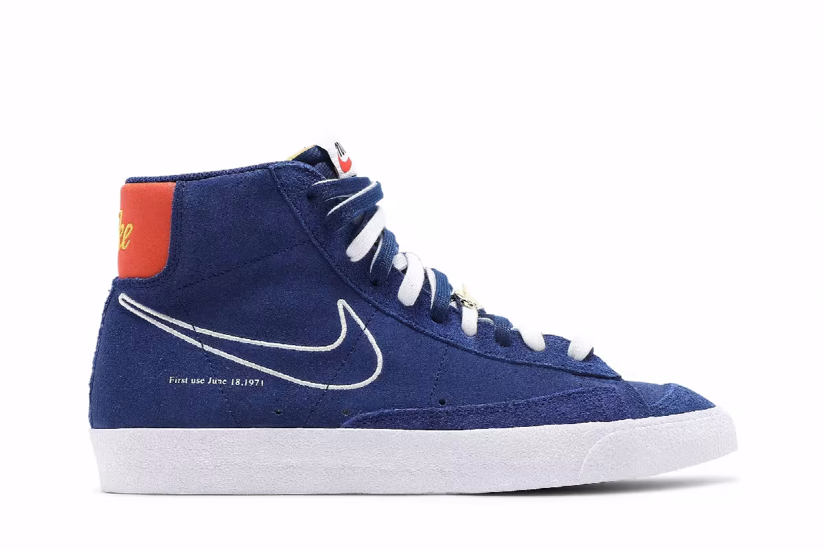 Nike Blazer Mid First Use - Deep Royal Blue, view 2
