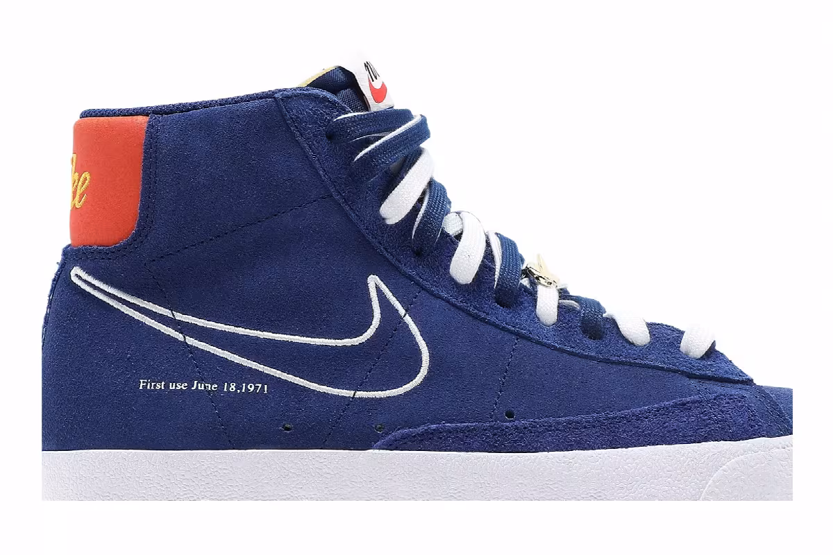 Nike Blazer Mid First Use - Deep Royal Blue, view 3
