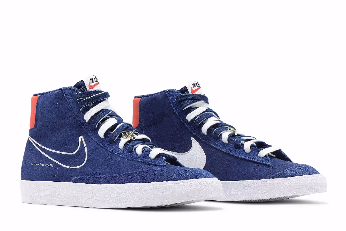 Nike Blazer Mid First Use - Deep Royal Blue, view 9