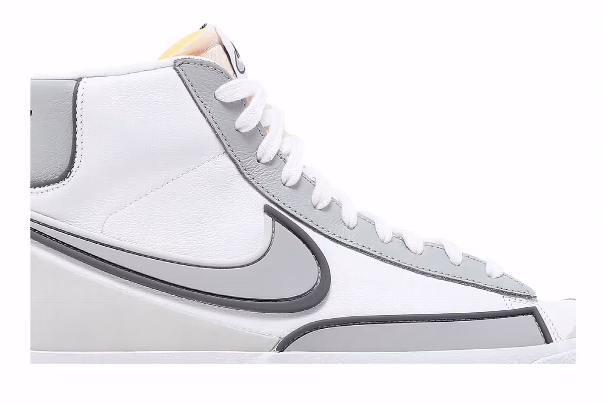 Nike Blazer Mid White Iron Grey, view 3