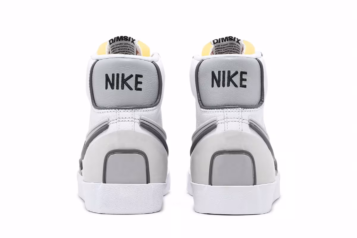 Nike Blazer Mid White Iron Grey, view 7