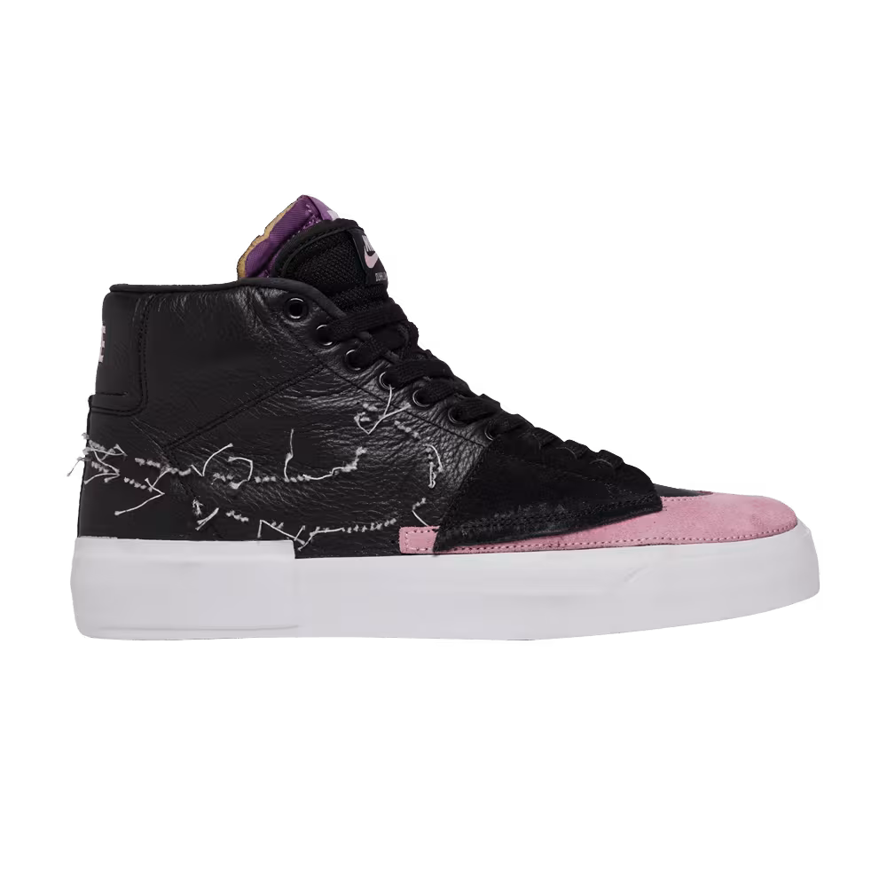 Nike Zoom Blazer Mid Edge SB Black Pink Rise