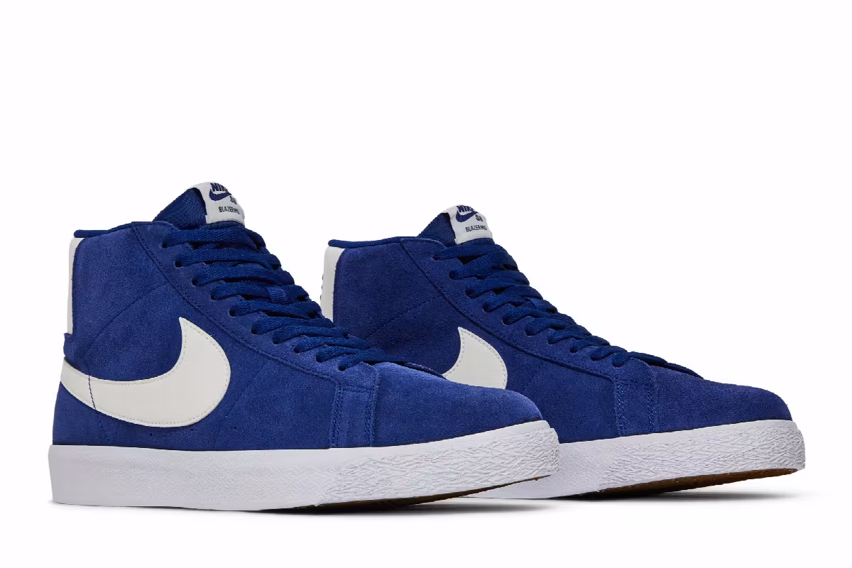 Nike Zoom Blazer Mid SB Deep Royal Blue, view 9