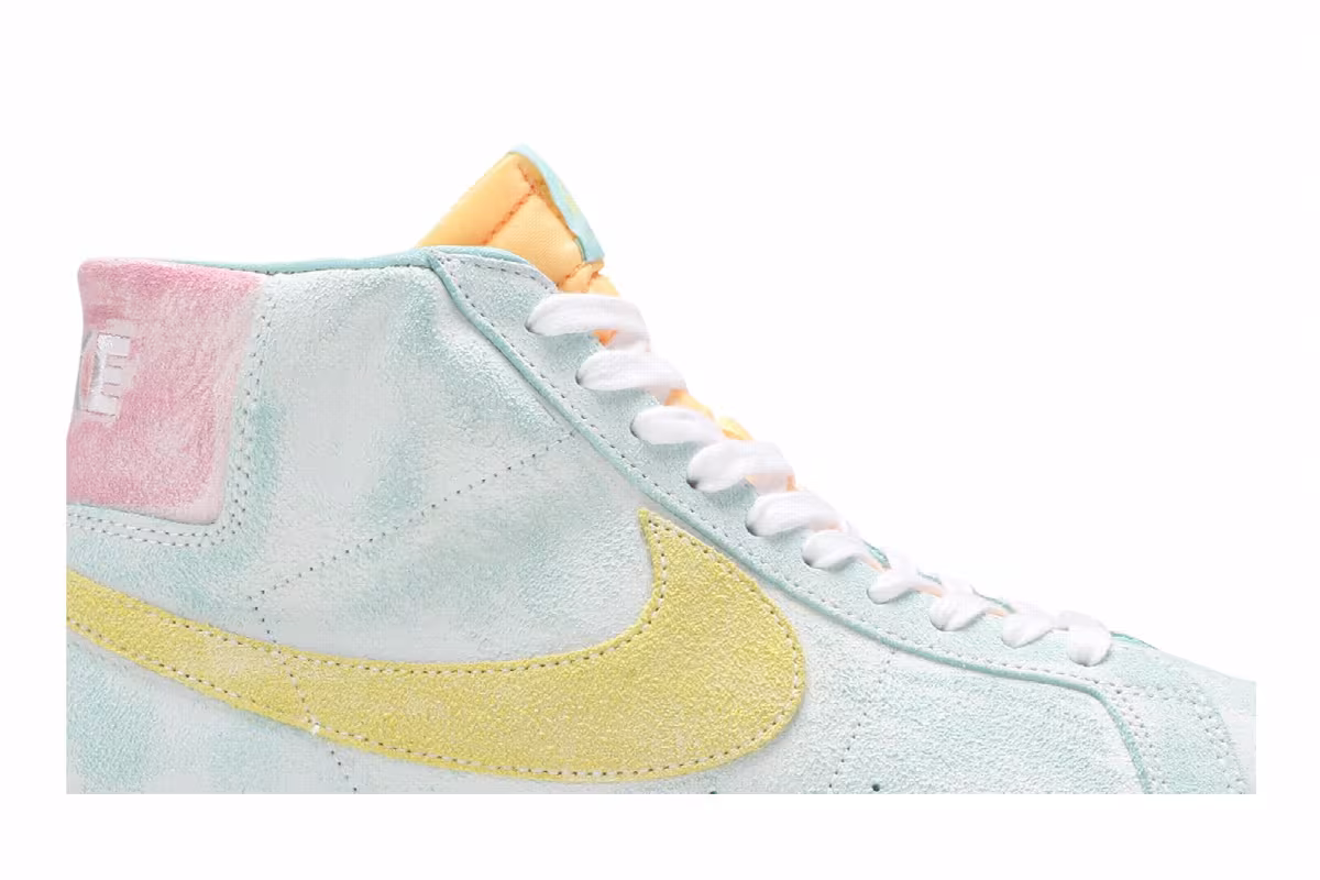 Nike Zoom Blazer Mid Premium SB Light Dew Zitron, view 3